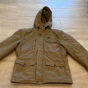 Women’s UOIUXC Khaki Hooded Field Coat SZ L